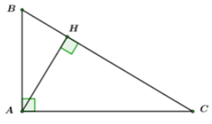 Trắc nghiệm Một số hệ thức về cạnh và đường cao trong tam giác vuông có đáp án (phần 2)