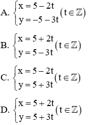 Trắc nghiệm Phương trình bậc nhất hai ẩn có đáp án (phần 2)