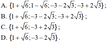11 câu trắc nghiệm Phương trình quy về phương trình bậc nhất, bậc hai có đáp án