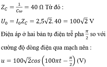 Bài tập trắc nghiệm Vật Lí 12 | Câu hỏi trắc nghiệm Vật Lí 12