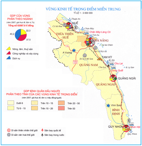 Lý thuyết Chuyên đề Địa Lí 12 Chân trời sáng tạo Các loại vùng kinh tế