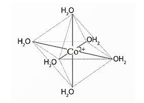 Phức chất [Co(OH2)6]2 có dạng hình học bát diện. Giải thích sự tạo thành liên kết