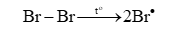 Khi monobromine hoá propane, thu được hai sản phẩm là 2 – bromopropane và 1 – bromopropane