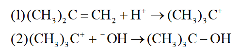 Xác định tác nhân nucleophile hoặc electrophile trong các phản ứng sau