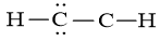 Viết công thức Lewis của CF4, C2H6, C2H4 và C2H2