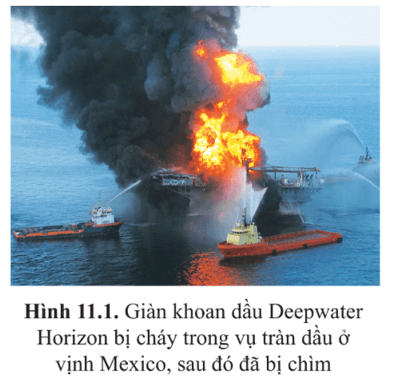 Vào ngày 20 tháng 4 năm 2010, một vụ nổ xảy ra trên giàn khoan dầu Deepwater Horizon