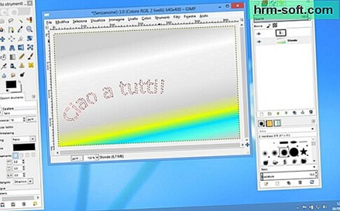 Hãy sử dụng GIMP để tạo một ảnh động với hiệu ứng cuộn chữ