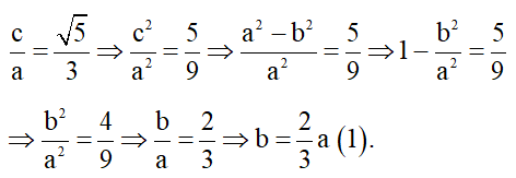 Viết phương trình chính tắc của elip (E) trong mỗi trường hợp sau (ảnh 1)