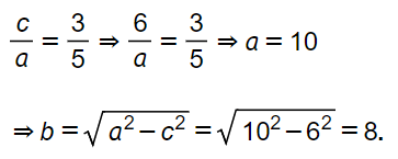 Viết phương trình chính tắc của elip (E) trong mỗi trường hợp sau (ảnh 1)