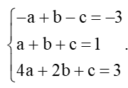 Tìm đa thức bậc ba f(x) = ax^3 + bx^2 + cx + 1 (với a khác 0) biết f(-1) = -2 (ảnh 1)