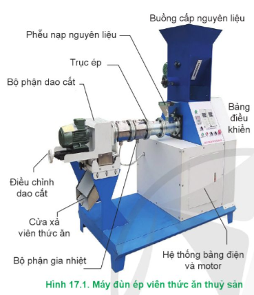 Lý thuyết Công nghệ 12 Cánh diều Bài 17: Chế biến và bảo quản thức ăn thuỷ sản | Lâm nghiệp Thủy sản 12