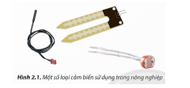 Quan sát Hình 2.1 và cho biết tên gọi, công dụng của những cảm biến này