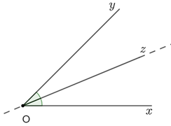 Công thức về tính chất tia phân giác của một góc lớp 7 (hay, chi tiết)