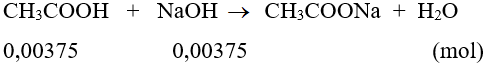 Công thức tính chuẩn độ acid - base lớp 11 (hay, chi tiết) (ảnh 1)