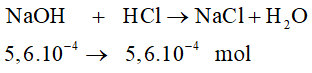Công thức tính chuẩn độ acid - base lớp 11 (hay, chi tiết) (ảnh 4)
