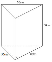 Công thức tính diện tích và thể tích của hình lăng trụ đứng (hay, chi tiết)