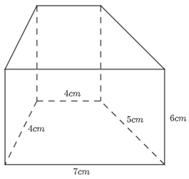 Công thức tính diện tích và thể tích của hình lăng trụ đứng (hay, chi tiết)