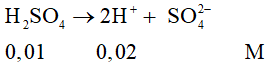 Công thức tính nồng độ H+ lớp 11 (hay, chi tiết) (ảnh 4)