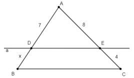 Định lí Thalès trong tam giác lớp 8 (hay, chi tiết)