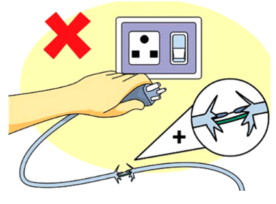 Hãy nêu các quy tắc an toàn khi sử dụng điện