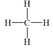 Nêu cấu tạo phân tử của metan