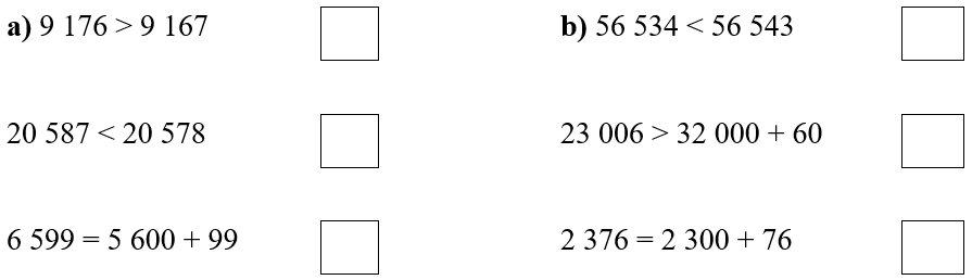 Cùng em phát triển năng lực Toán lớp 4 Tuần 1 (trang 4, 5, 6)