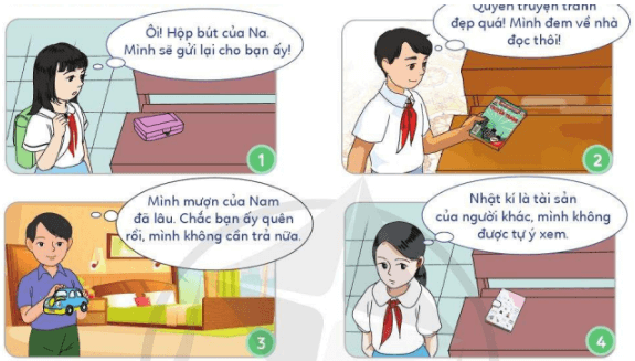 Đạo đức lớp 4 Cánh diều Bài 7: Em tôn trọng tài sản của người khác