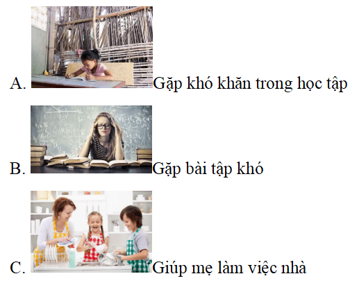 Trắc nghiệm Đạo đức lớp 5 Cánh diều Bài 3 (có đáp án): Em nhận biết khó khăn