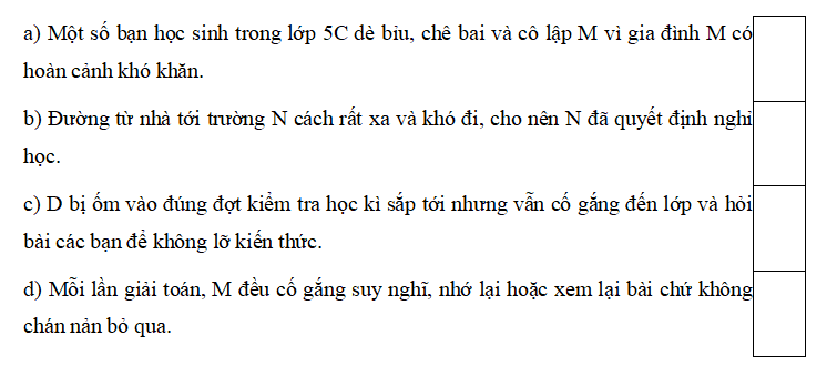 Trắc nghiệm Đạo đức lớp 5 Cánh diều Bài 4 (có đáp án): Em biết vượt qua khó khăn