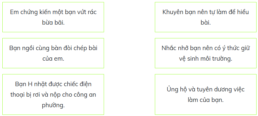 Trắc nghiệm Đạo đức lớp 5 Cánh diều Bài 5 (có đáp án): Em bảo vệ cái đúng, cái tốt
