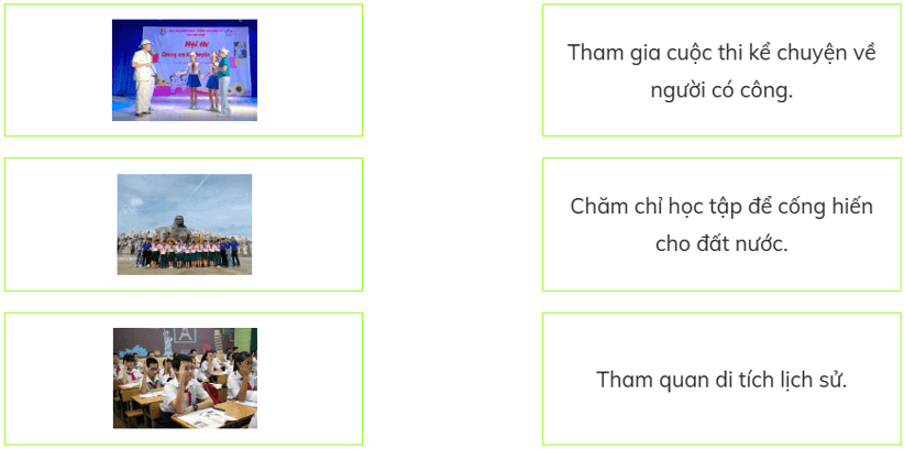 Trắc nghiệm Đạo đức lớp 5 Chân trời sáng tạo Bài 2 (có đáp án): Em biết ơn người có công với quê hương, đất nước (ảnh 2)