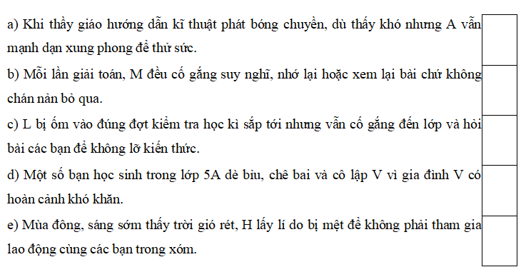 Trắc nghiệm Đạo đức lớp 5 Kết nối tri thức Bài 3 (có đáp án): Vượt qua khó khăn