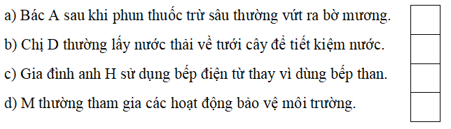Trắc nghiệm Đạo đức lớp 5 Kết nối tri thức Bài 5 (có đáp án): Bảo vệ môi trường sống