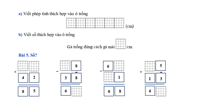 Bài tập hàng ngày Toán lớp 1 Bài 33: Luyện tập chung | Kết nối tri thức