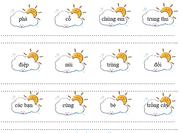 10 Đề thi Cuối Học kì 1 Tiếng Việt lớp 1 Chân trời sáng tạo năm 2025 Thông tư 27