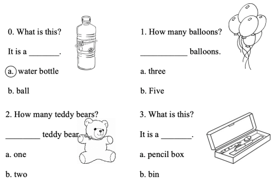 Đề thi Học kì 1 Tiếng Anh lớp 1 Kết nối tri thức có đáp án (10 đề)