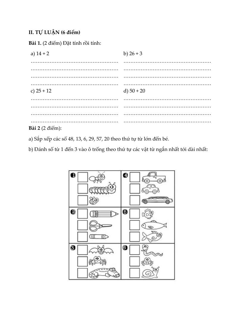 20+ Đề thi Toán lớp 1 Giữa kì 2 Kết nối tri thức 2026 (tải nhiều)