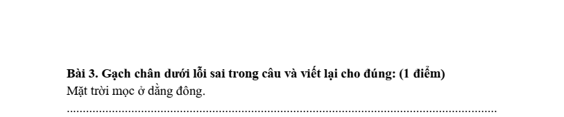 Đề thi Học kì 1 Tiếng Việt lớp 1 năm 2023-2024 trường Tiểu học Trần Quốc Toản
