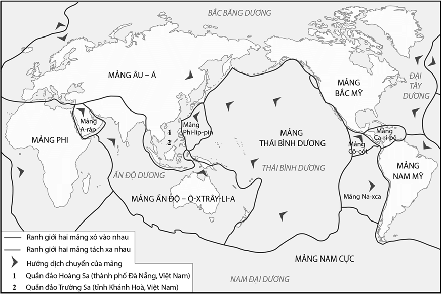 Đề cương ôn tập Giữa kì 1 Địa Lí 10 Chân trời sáng tạo (có lời giải)