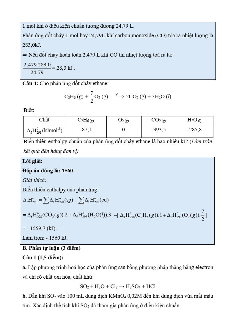 5+ Đề thi Giữa kì 2 Hóa học 10 Kết nối tri thức năm 2026 (có đáp án)