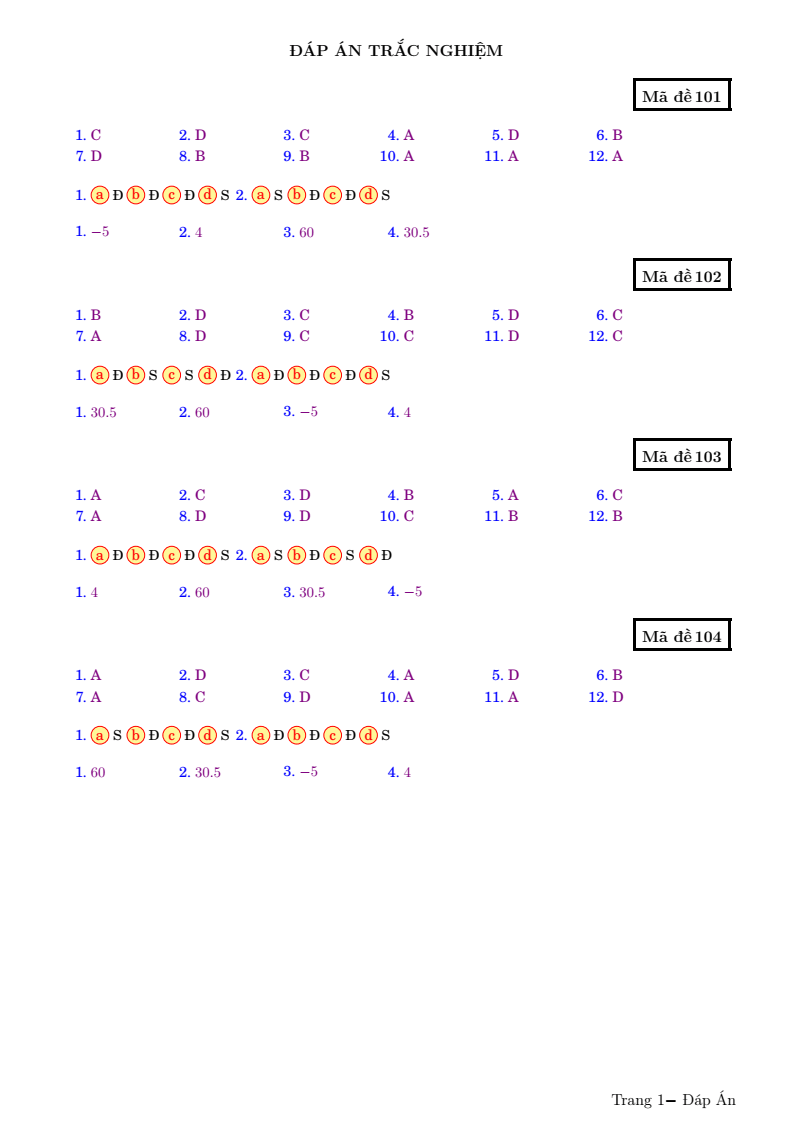 Đề thi Giữa kì 2 Toán 10 trường THPT Chuyên Lương Thế Vinh (Đồng Nai) năm 2025-2026