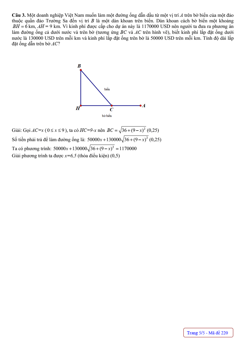 Đề thi Giữa kì 2 Toán 10 trường THPT Nguyễn Huệ (Huế) năm 2024-2025