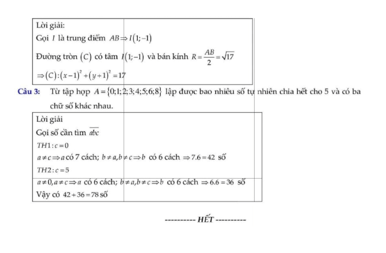 Đề thi Giữa kì 2 Toán 10 trường THPT Tây Thạnh (TP HCM) năm 2025-2026