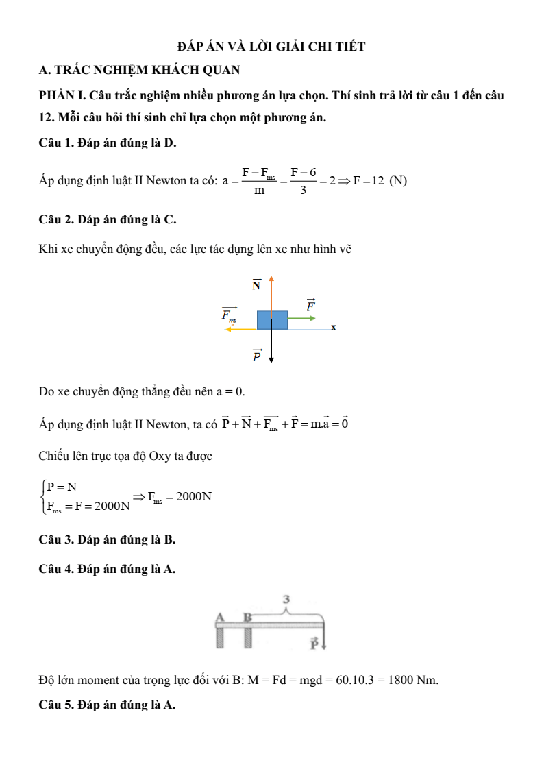 6+ Đề thi Giữa kì 2 Vật Lí 10 Kết nối tri thức năm 2026 (có đáp án)