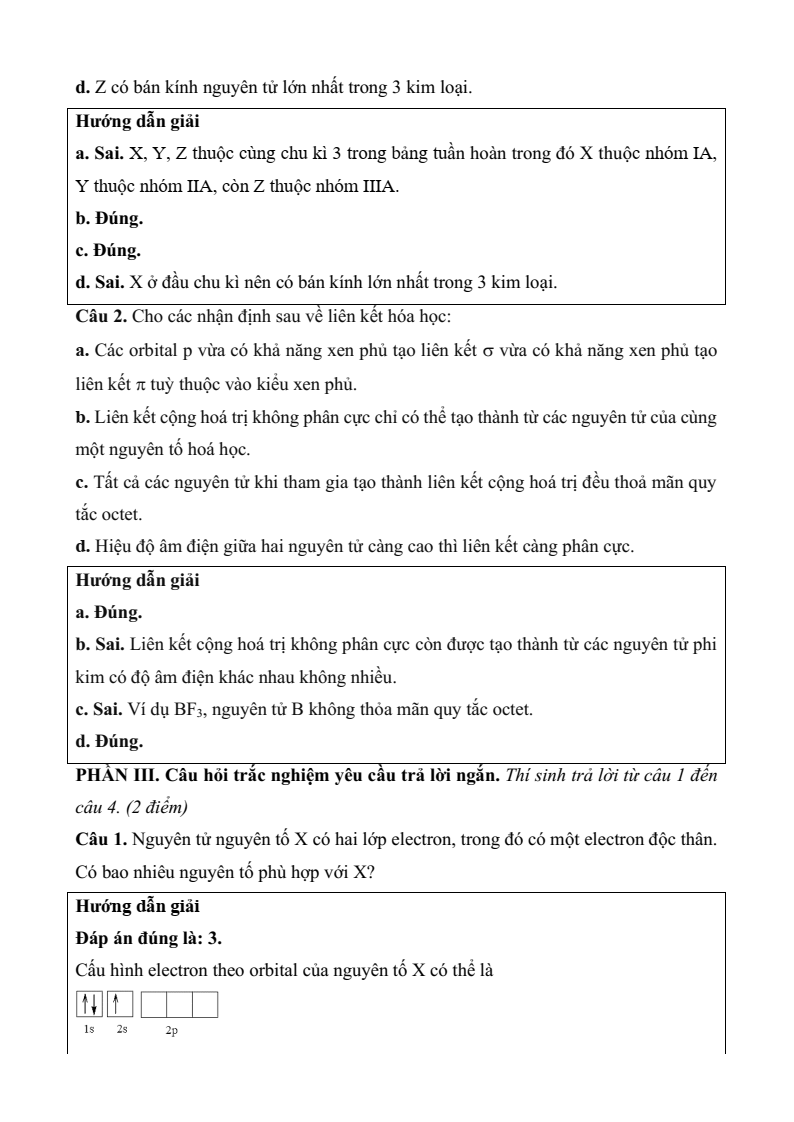 12 Đề thi Học kì 1 Hóa học 10 Chân trời sáng tạo năm 2025 (có đáp án)