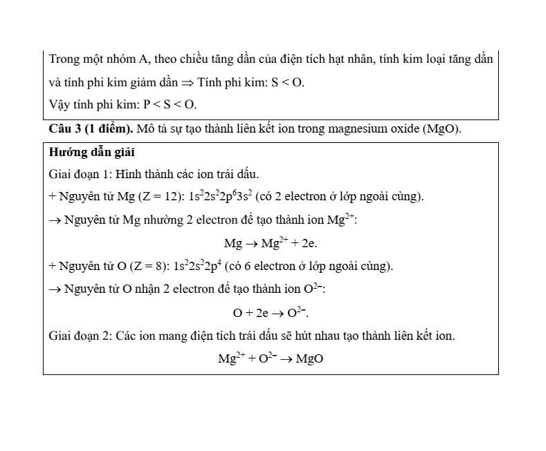 12 Đề thi Học kì 1 Hóa học 10 Chân trời sáng tạo năm 2025 (có đáp án)