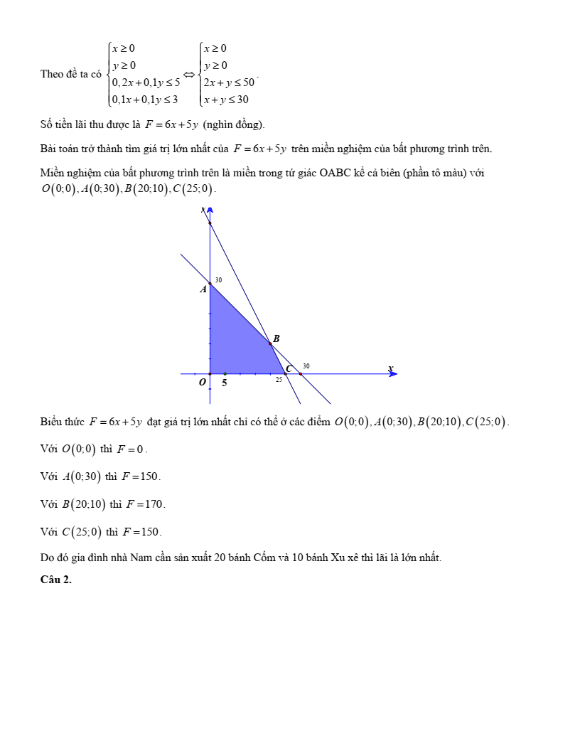 10 Đề thi Cuối kì 1 Toán 10 Cánh diều (có đáp án)