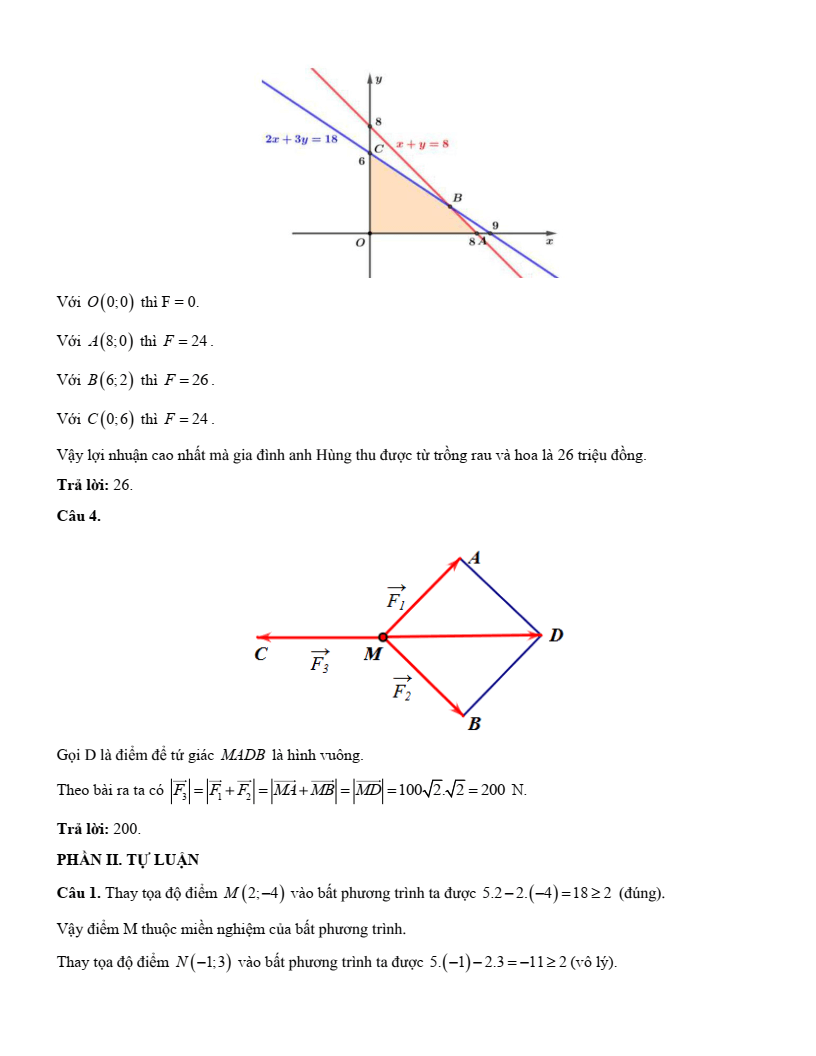 10 Đề thi Cuối kì 1 Toán 10 Kết nối tri thức (có đáp án)