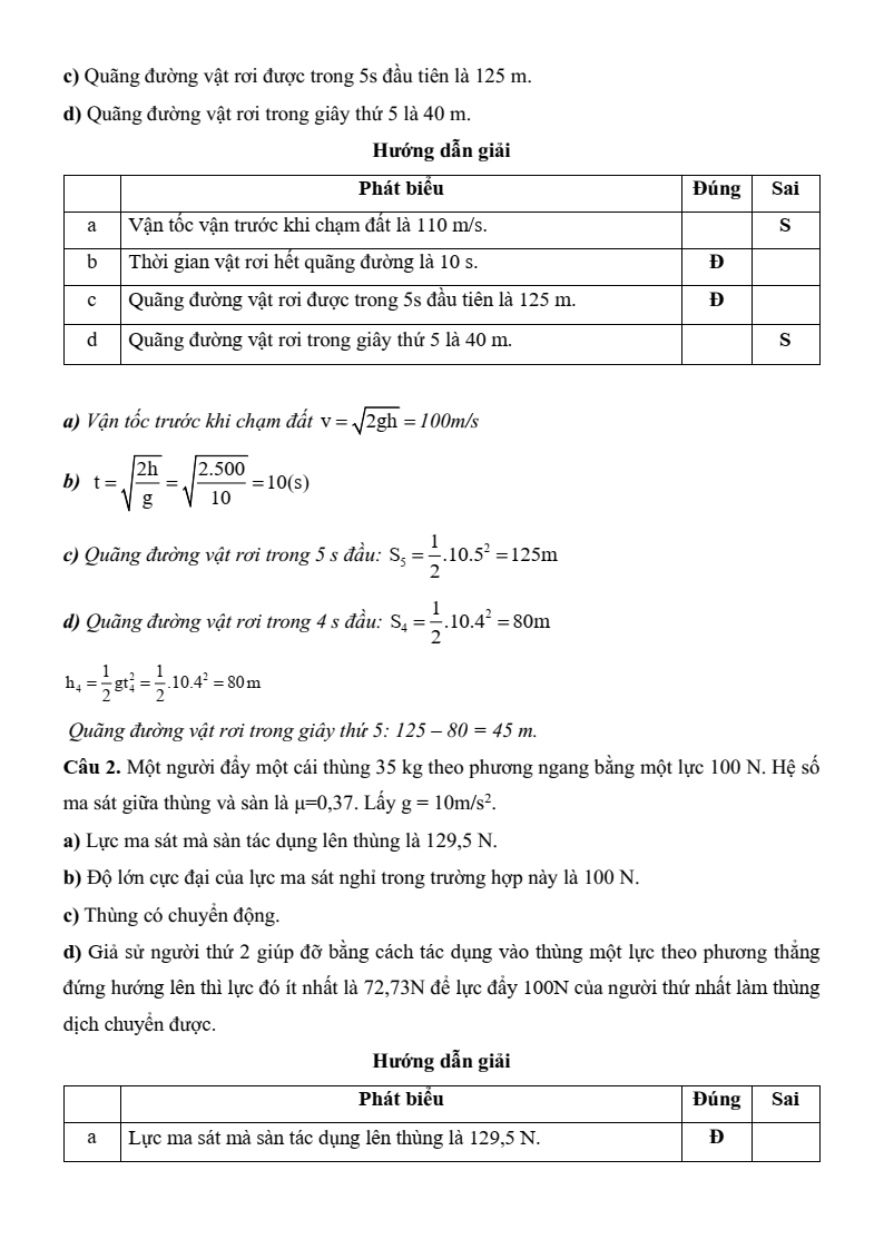 6 Đề thi Học kì 1 Vật Lí 10 Cánh diều năm 2025 (có đáp án)