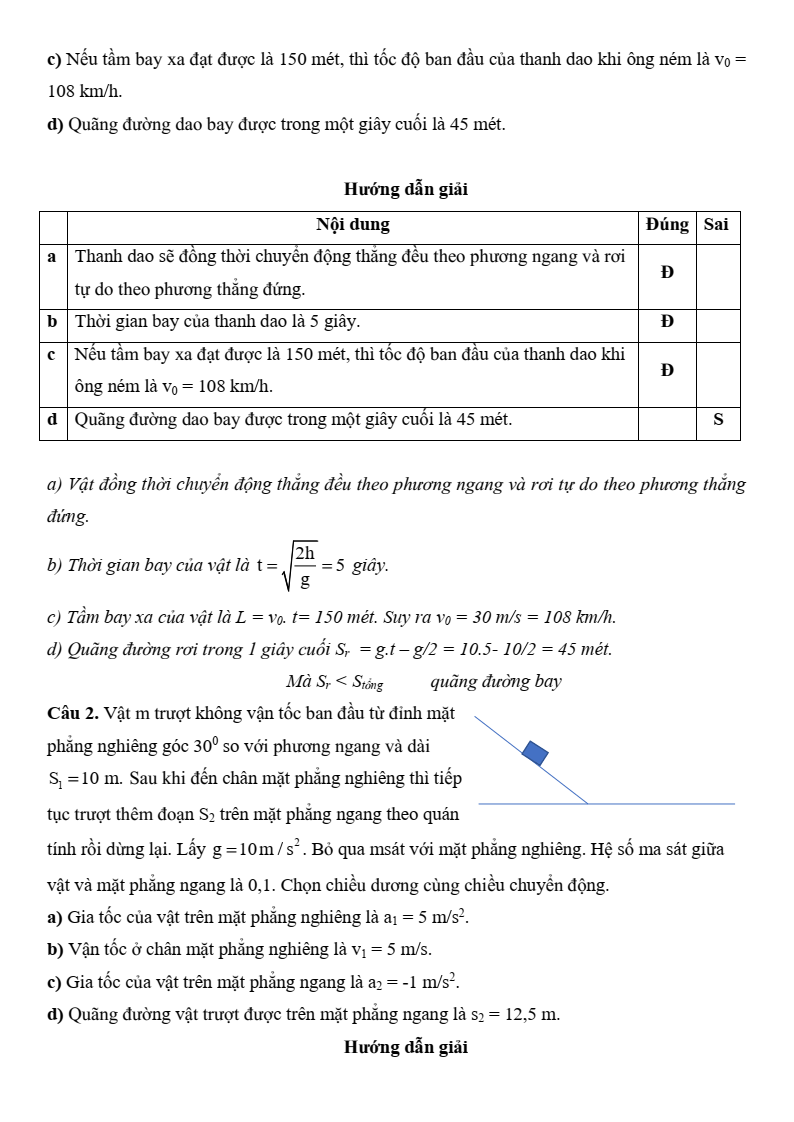 8 Đề thi Học kì 1 Vật Lí 10 Kết nối tri thức năm 2025 (có đáp án)